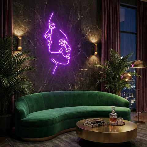 Two Face Led Neon Sign Light