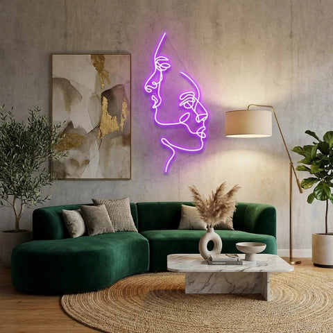 Two Face Led Neon Sign Light