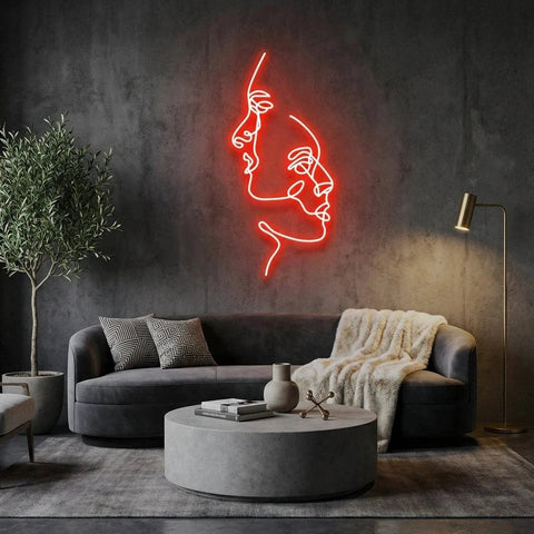 Two Face Led Neon Sign Light