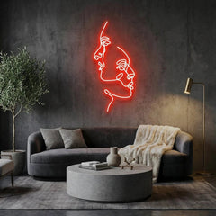 Two Face Led Neon Sign Light