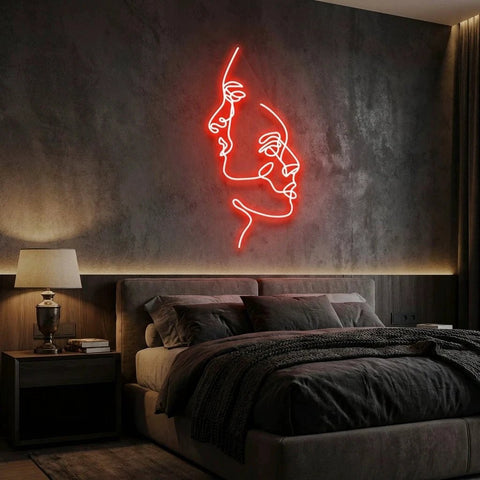 Two Face Led Neon Sign Light