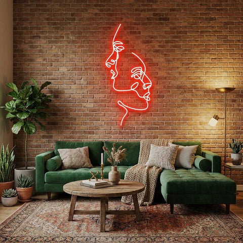 Two Face Led Neon Sign Light