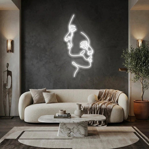 Two Face Led Neon Sign Light