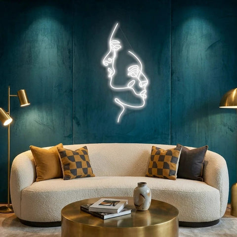 Two Face Led Neon Sign Light