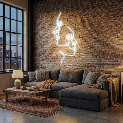 Two Face Led Neon Sign Light