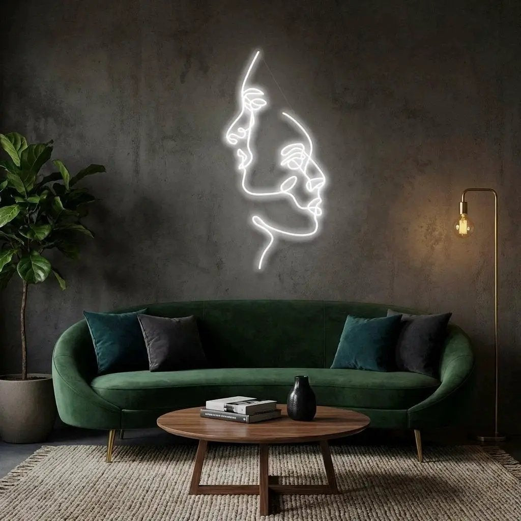Two Face Led Neon Sign Light