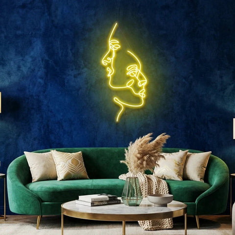 Two Face Led Neon Sign Light