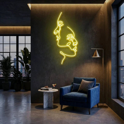 Two Face Led Neon Sign Light