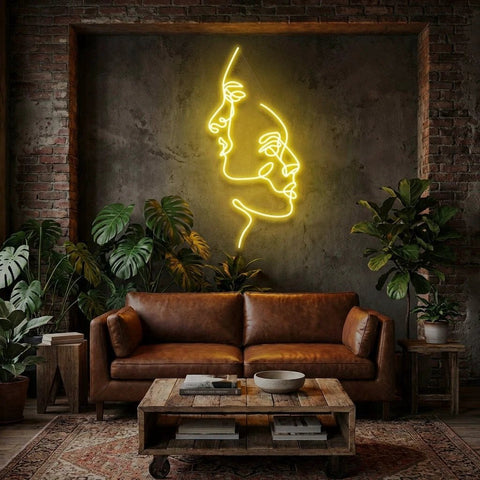 Two Face Led Neon Sign Light