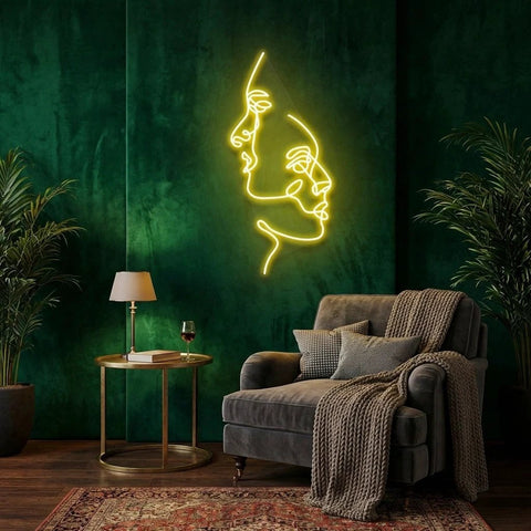 Two Face Led Neon Sign Light