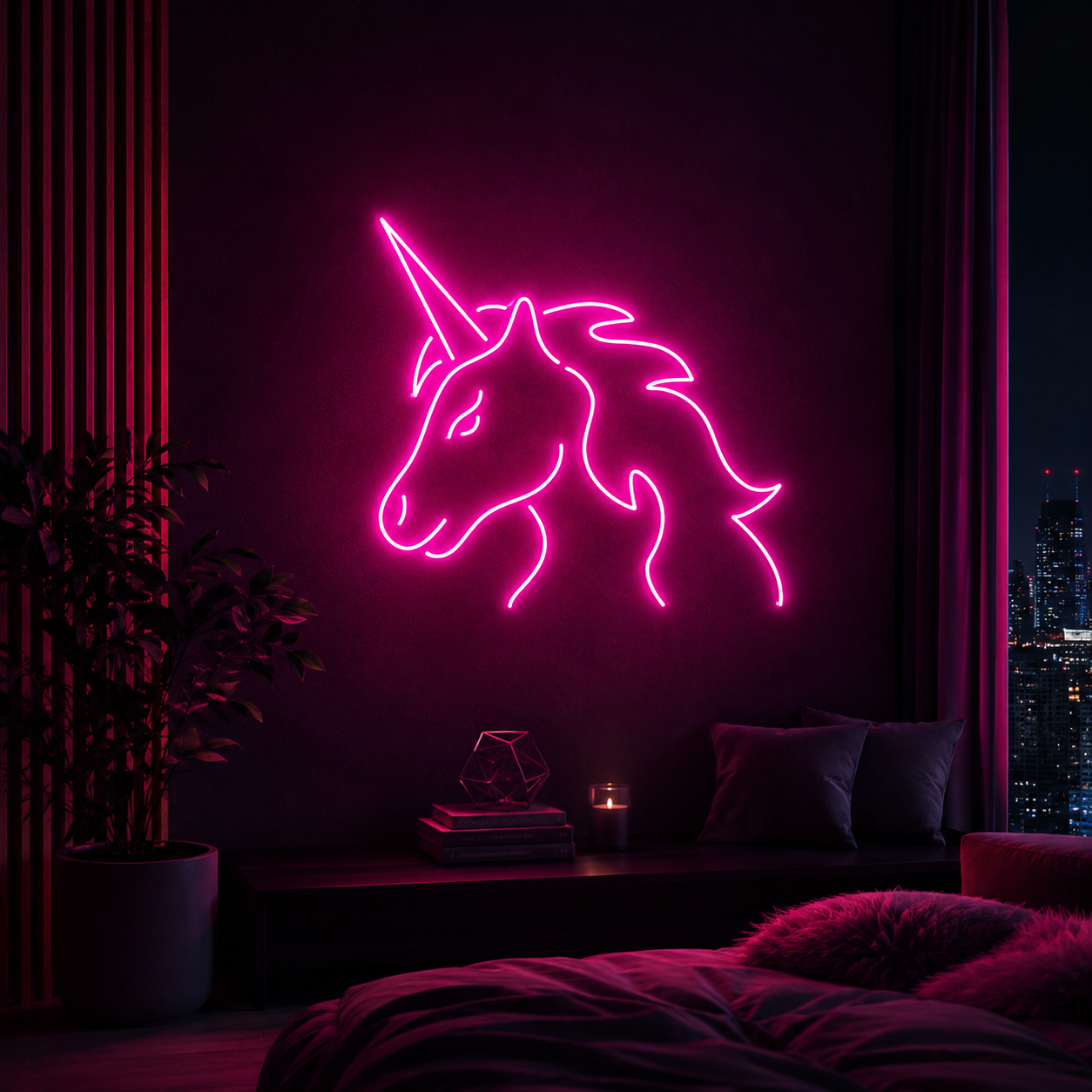 Magical Unicorn Neon Sign
