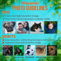My Favorite Hello And My Hardest Goodbye Memorial Pet - Custom Shape Photo Light Box