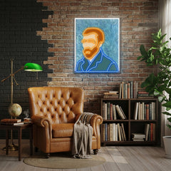 Van Gogh Graphics Power Neon x Acrylic Artwork