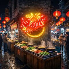Wok Artwork Led Neon Sign Light