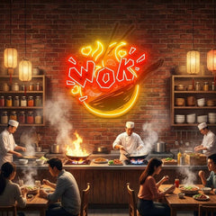 Wok Artwork Led Neon Sign Light