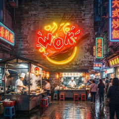 Wok Artwork Led Neon Sign Light