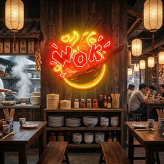 Wok Artwork Led Neon Sign Light