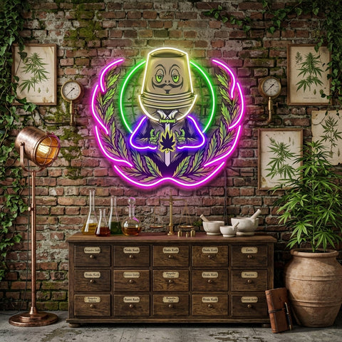 Weed Boss LED Neon Sign Light Pop Art