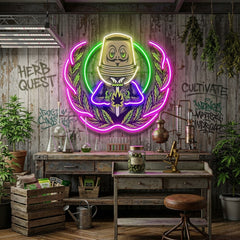 Weed Boss LED Neon Sign Light Pop Art
