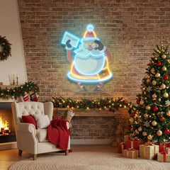 Who is next-Santa Art Work Led Neon Sign Light
