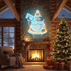 Who is next-Santa Art Work Led Neon Sign Light