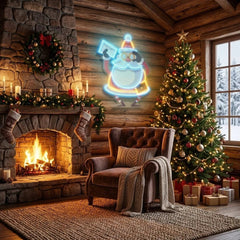 Who is next-Santa Art Work Led Neon Sign Light