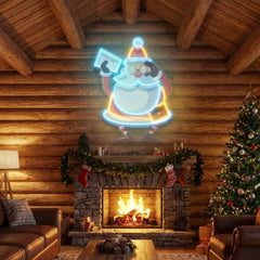Who is next-Santa Art Work Led Neon Sign Light
