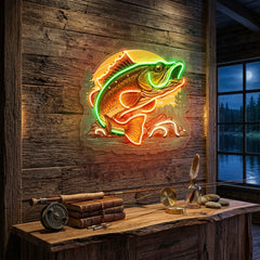Wild Fish LED Neon Sign Light Pop Art