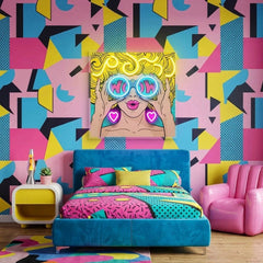 Wow Face Sexy Pop Art Led Neon Sign Light