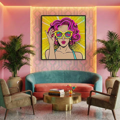 Wow Pop Art Led Neon Sign Light