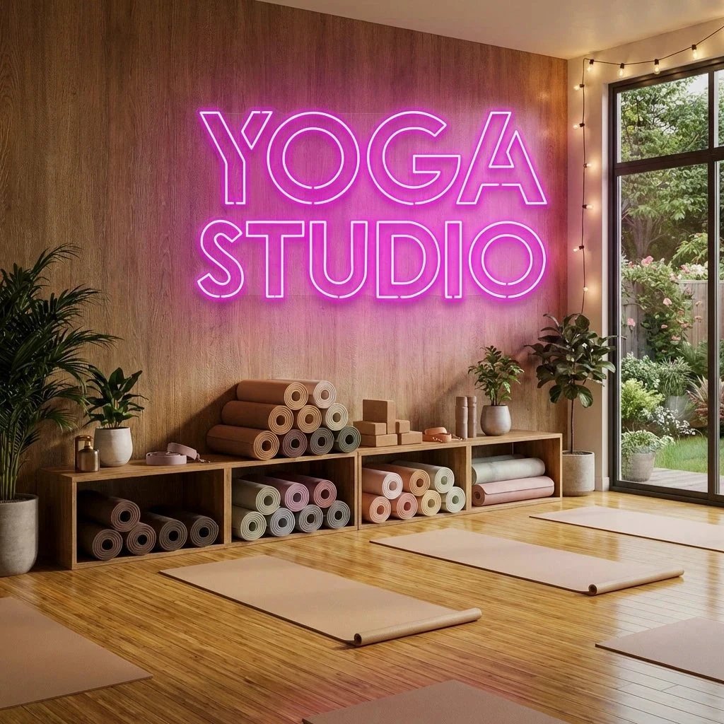 Yoga Studio Led Neon Sign Light