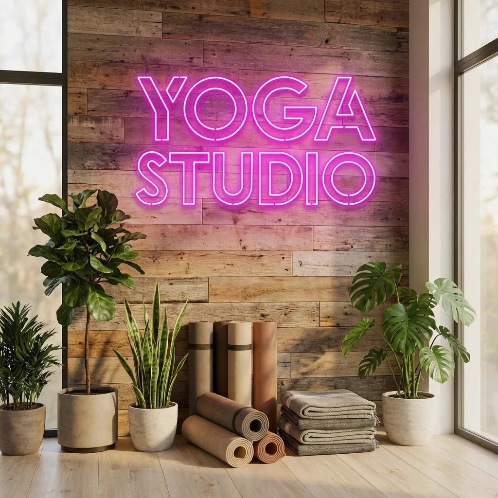 Yoga Studio Led Neon Sign Light