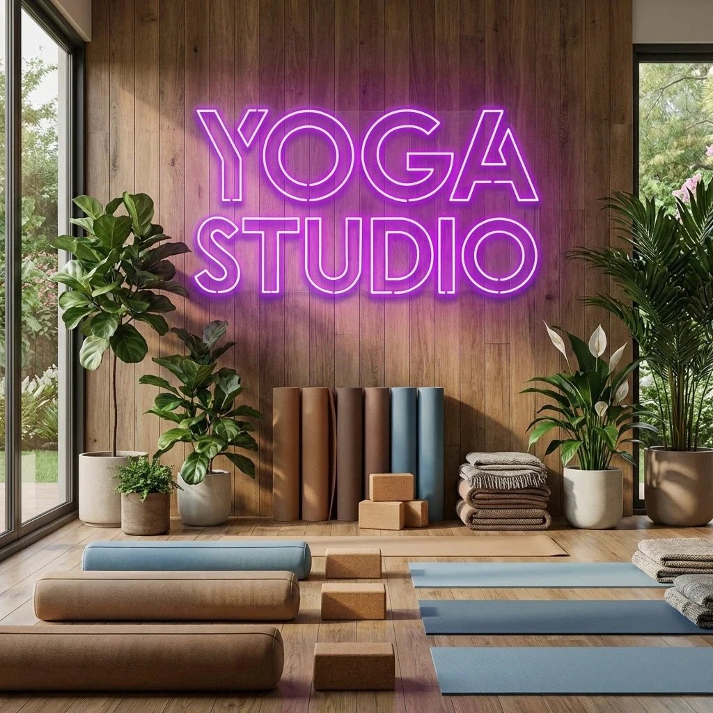 Yoga Studio Led Neon Sign Light
