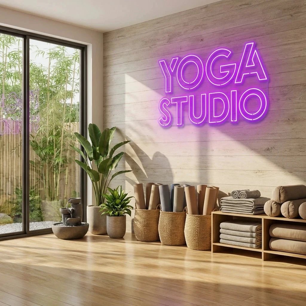 Yoga Studio Led Neon Sign Light