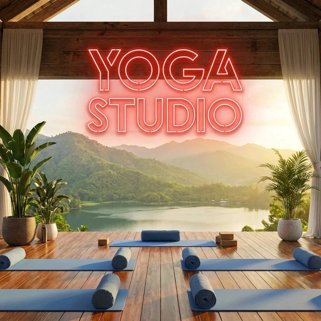 Yoga Studio Led Neon Sign Light