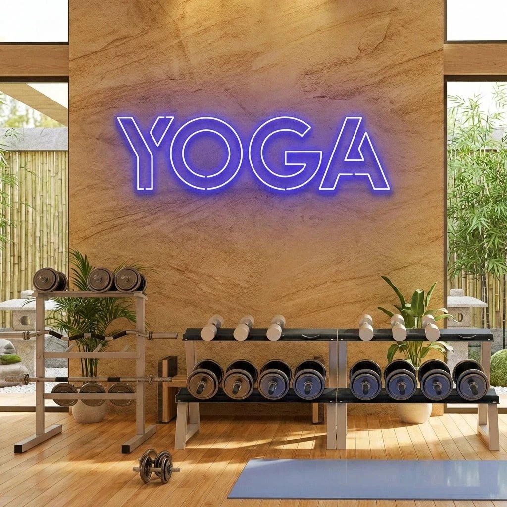 Yoga Led Neon Sign Light