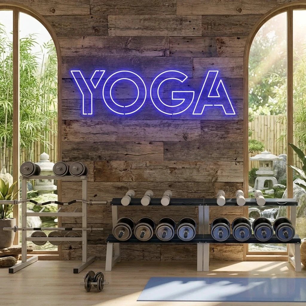 Yoga Led Neon Sign Light
