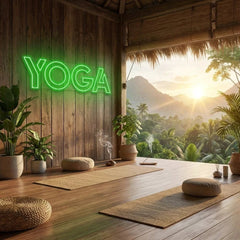 Yoga Led Neon Sign Light