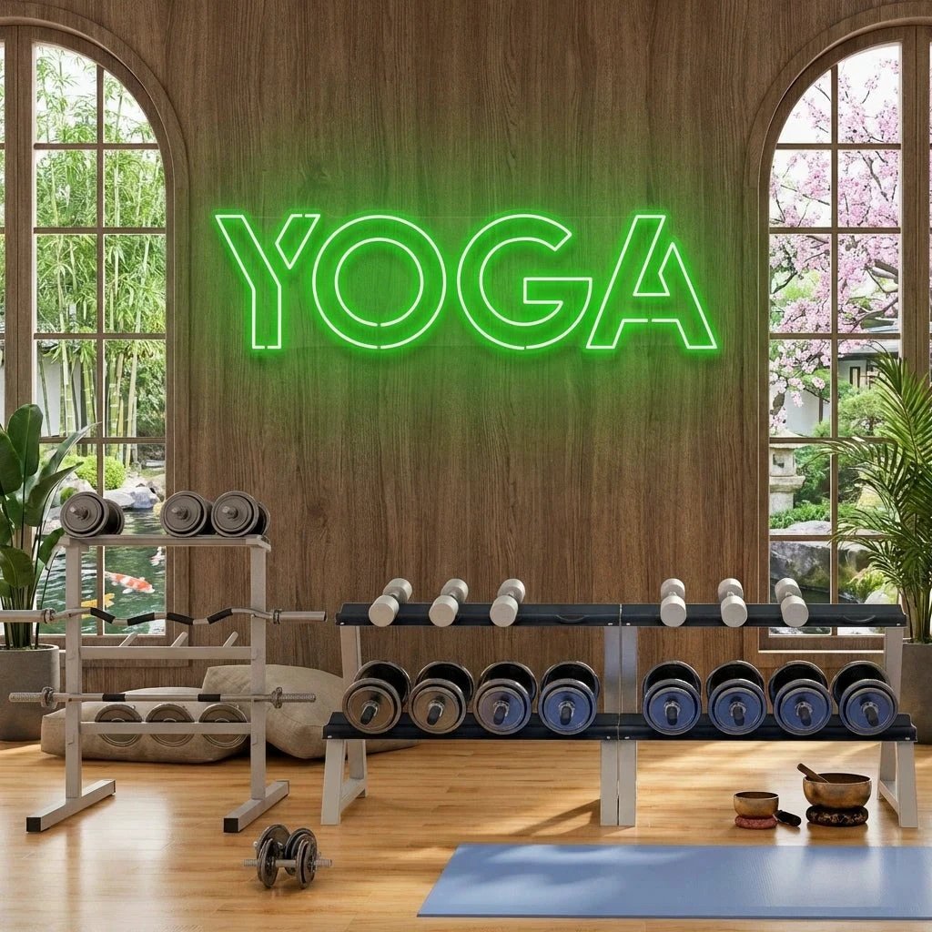 Yoga Led Neon Sign Light