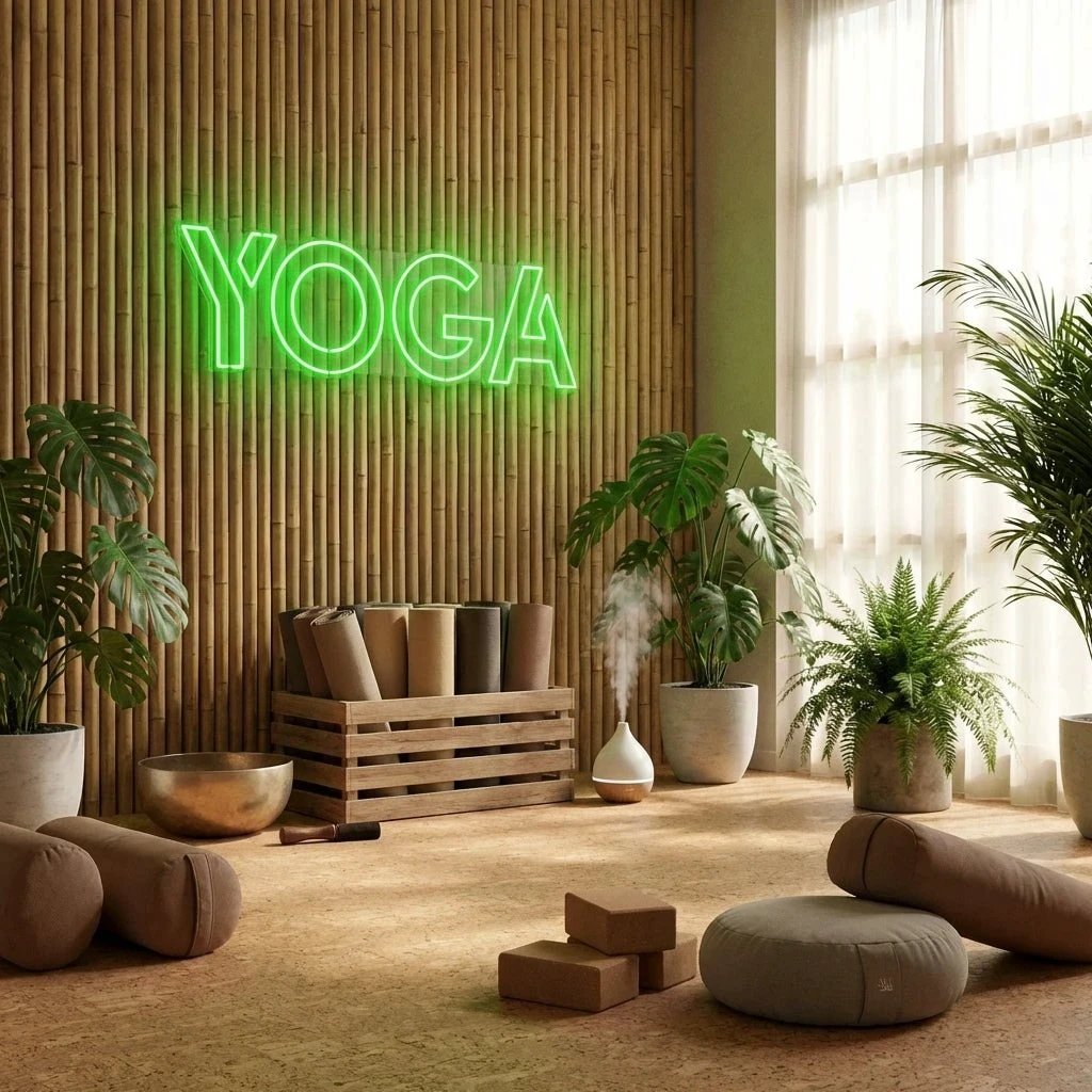 Yoga Led Neon Sign Light