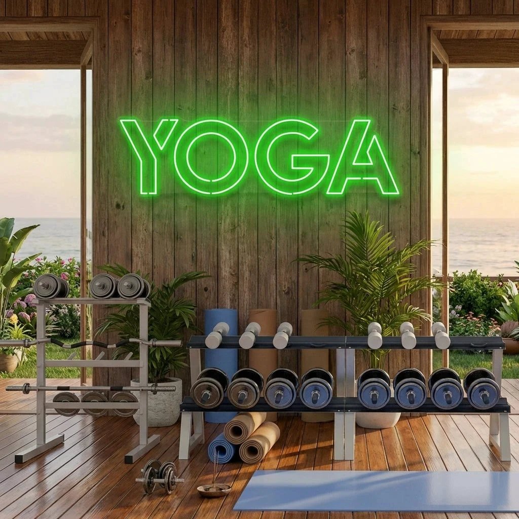 Yoga Led Neon Sign Light