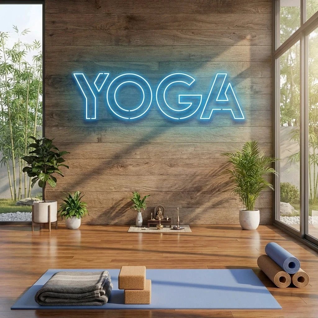 Yoga Led Neon Sign Light