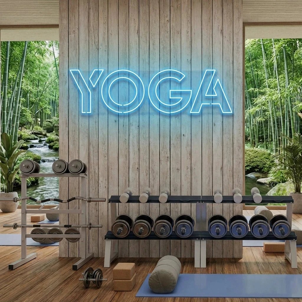 Yoga Led Neon Sign Light