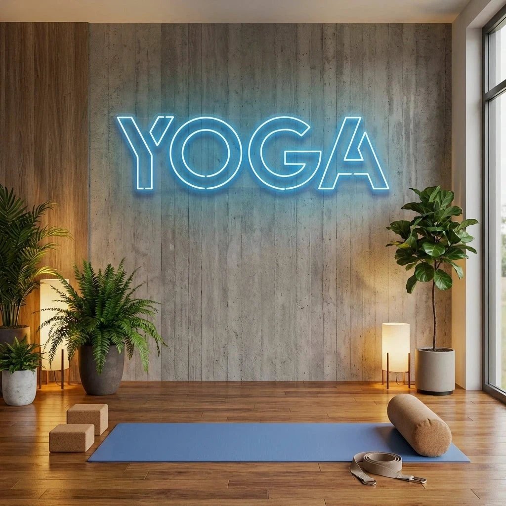 Yoga Led Neon Sign Light