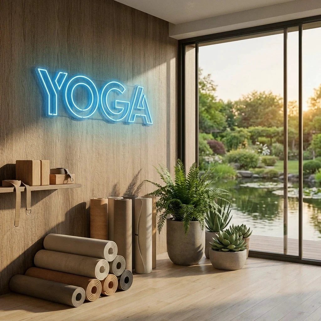 Yoga Led Neon Sign Light