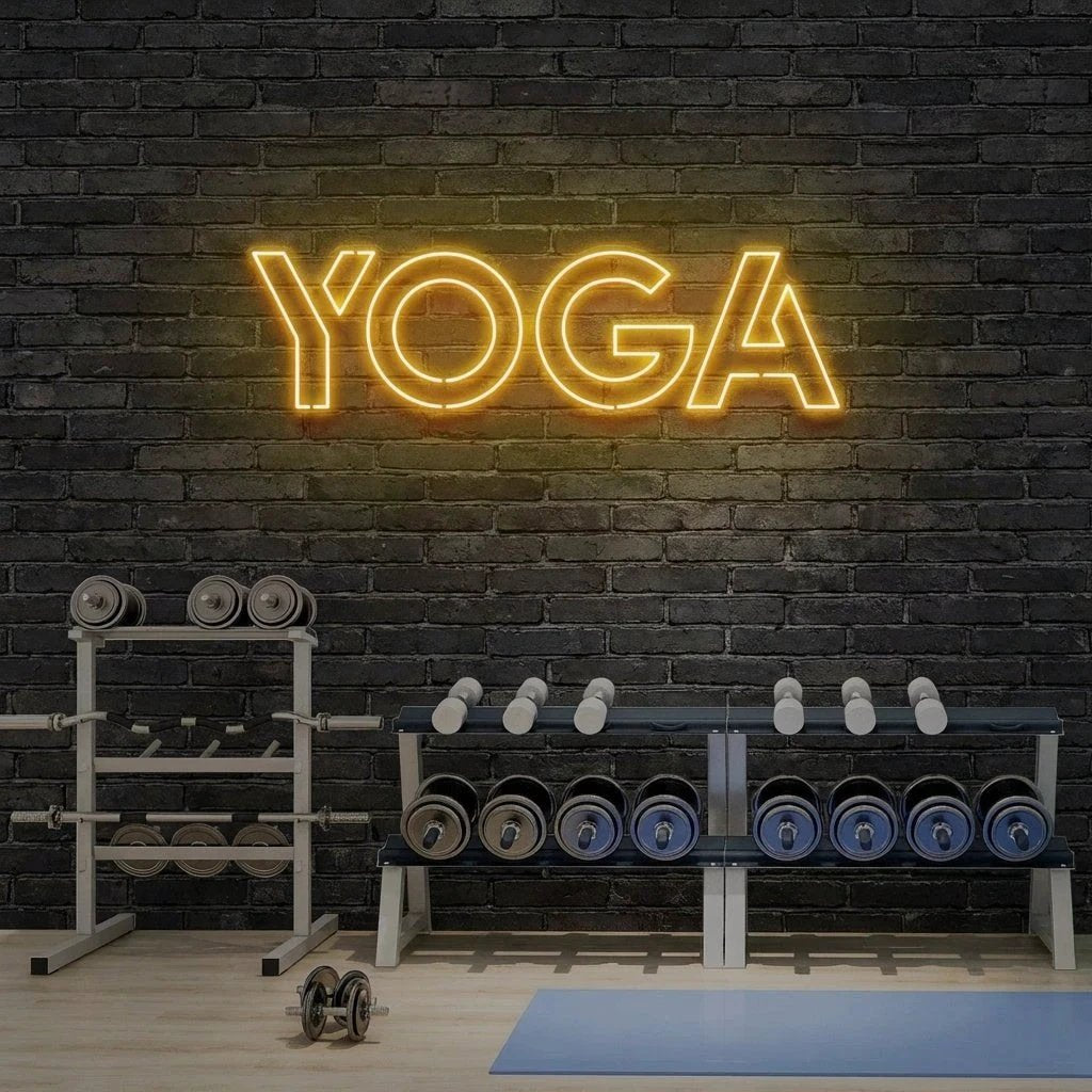 Yoga Led Neon Sign Light