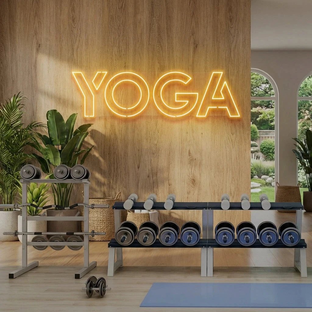Yoga Led Neon Sign Light