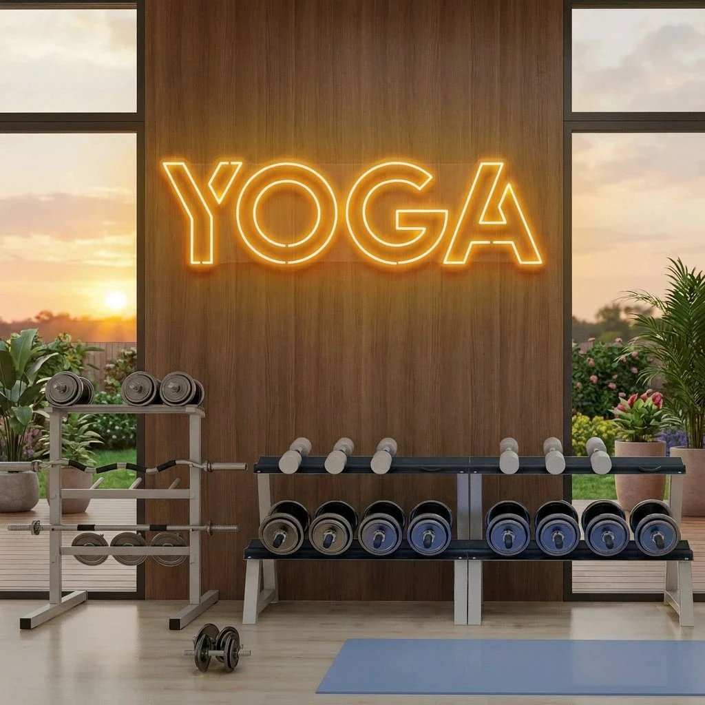 Yoga Led Neon Sign Light