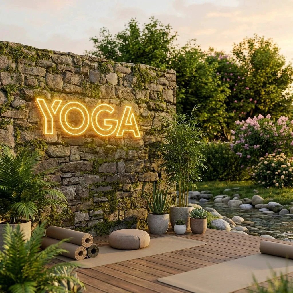 Yoga Led Neon Sign Light