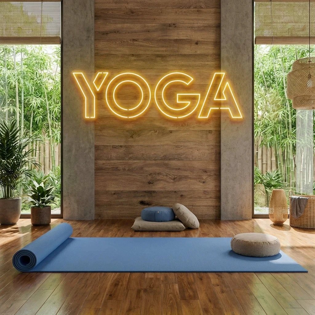 Yoga Led Neon Sign Light
